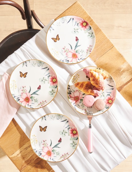 Emsan Buket Tort Qabı 4 parça
